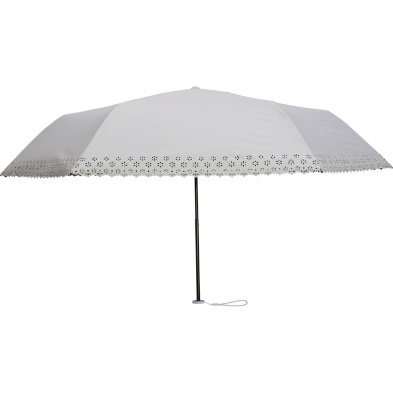 暑さ軽減 吸熱抑制 FM637 小花柄 折りたたみ日傘 レディース 高遮光・遮熱設計