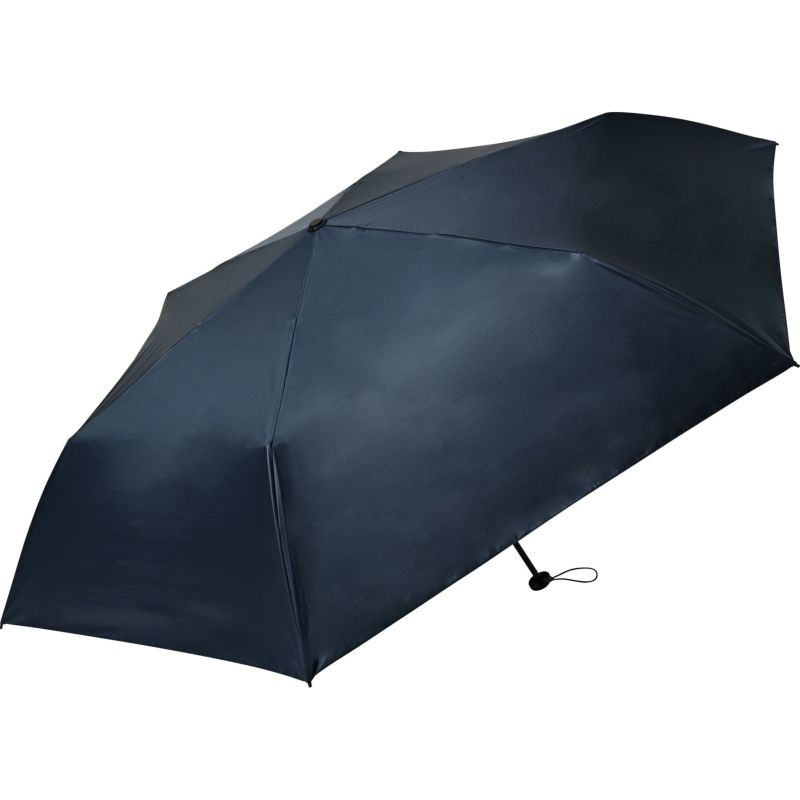 assa公式 AM544 メンズ 折りたたみ傘 ネイビー 無地 完全遮光 晴雨兼用 軽量