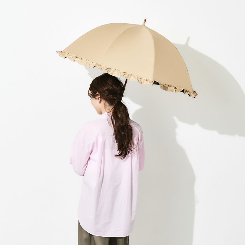 日傘 フリル 《BODY WRAP 100》 長傘 BL701 | ASCENTE Online Store
