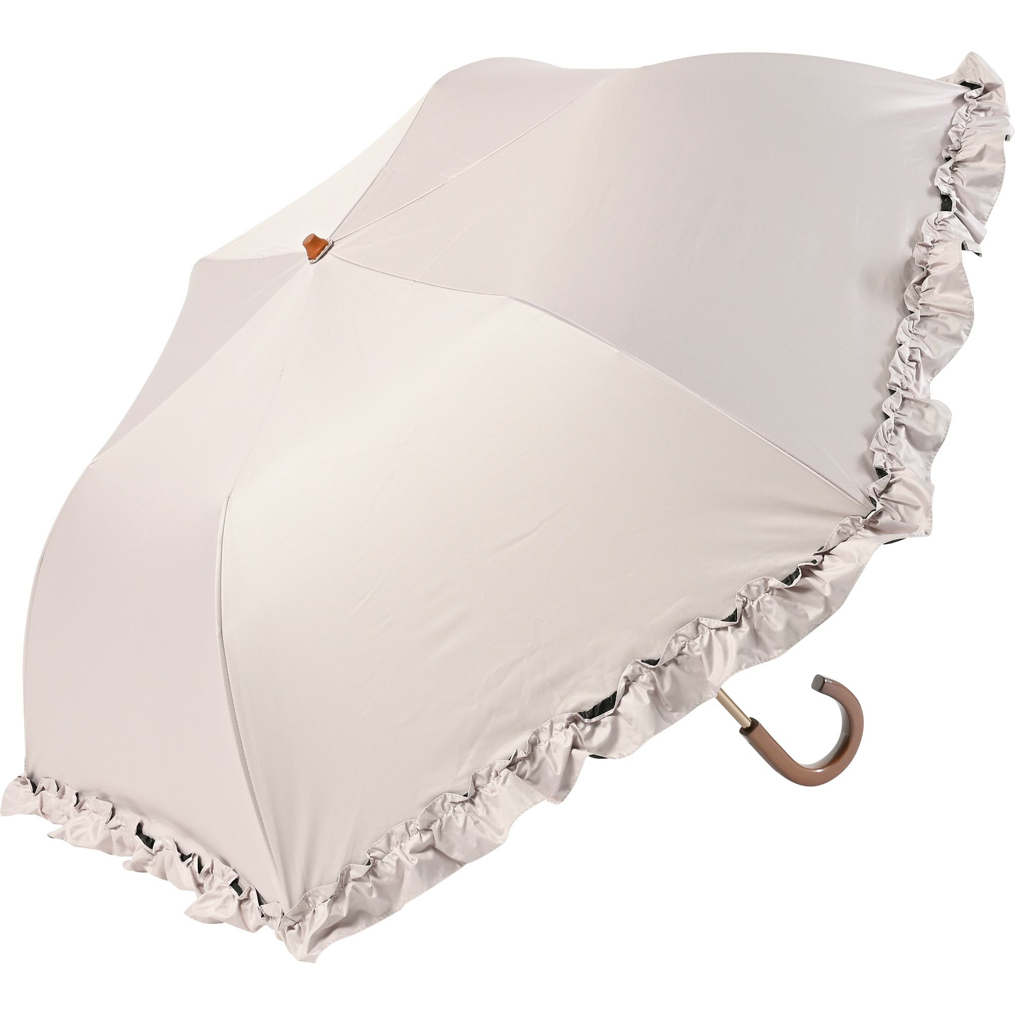 fox フリル高級傘 アイボリーa*y様 fox フリル高級傘 アイボリー a*