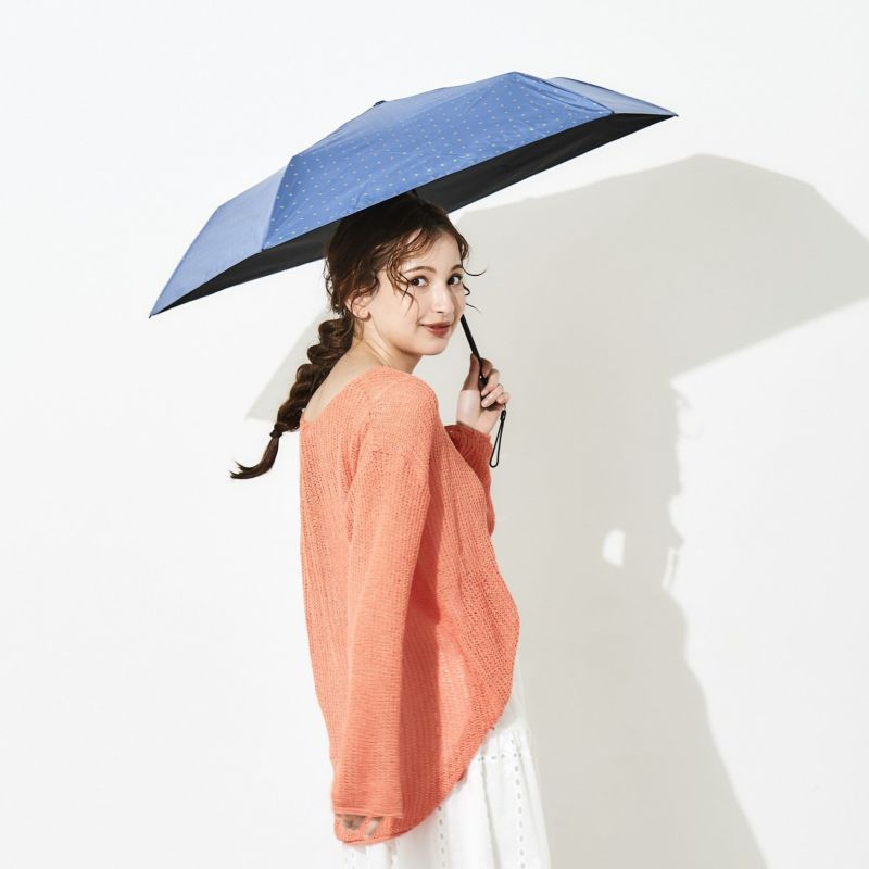 日傘 スクエアラメドット 軽量折りたたみ傘 FM811 | ASCENTE Online Store