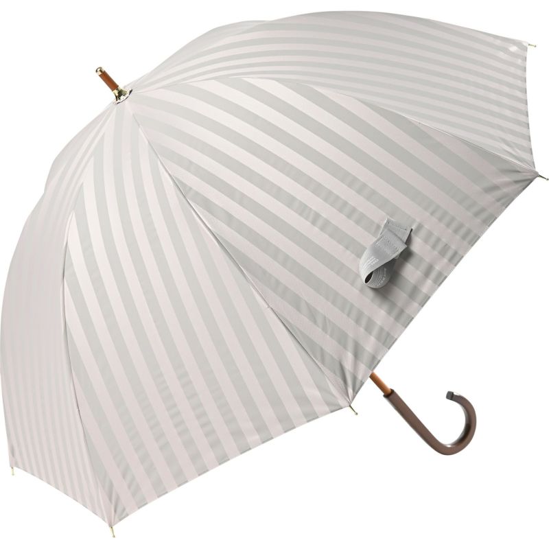 日傘 ボールドストライプ 《BODY WRAP 100》 長傘 BL913 | ASCENTE