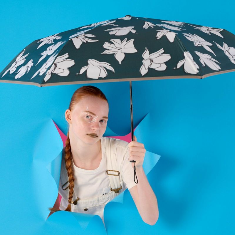 日傘 マグノリア 《ALL IN UMBRELLA》 ユニセックス 晴雨兼用