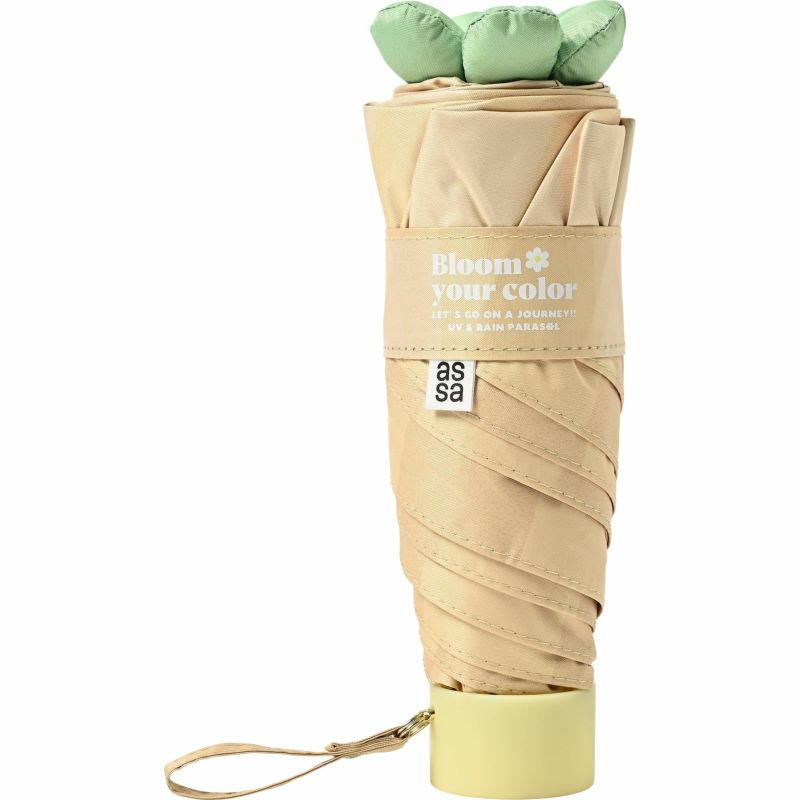 日傘 チェック 《Ohana Parasol》 折りたたみ傘 FW920 | ASCENTE