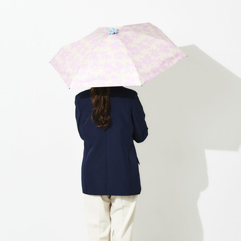 日傘の人 日傘 フラワー 《Ohana Parasol》 折りたたみ傘 FW921 | ASCENTE