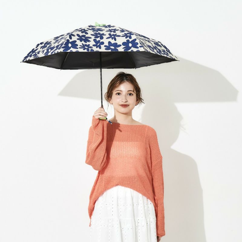 日傘 フラワー 《Ohana Parasol》 折りたたみ傘 FW921 | ASCENTE